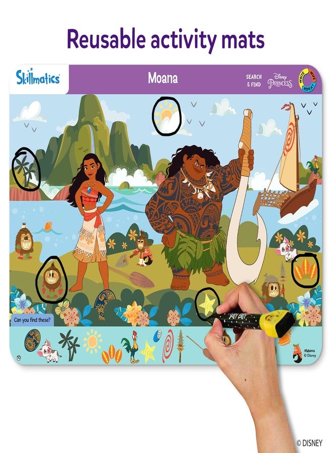 Skillmatics Search and Find Disney Princess Educational Game - Reusable Preschool Learning Activities, Perfect for Toddlers & Kids Who Love Toys, Art & Crafts, Gifts for Boys & Girls Ages 3, 4, 5, 6 - Image 3